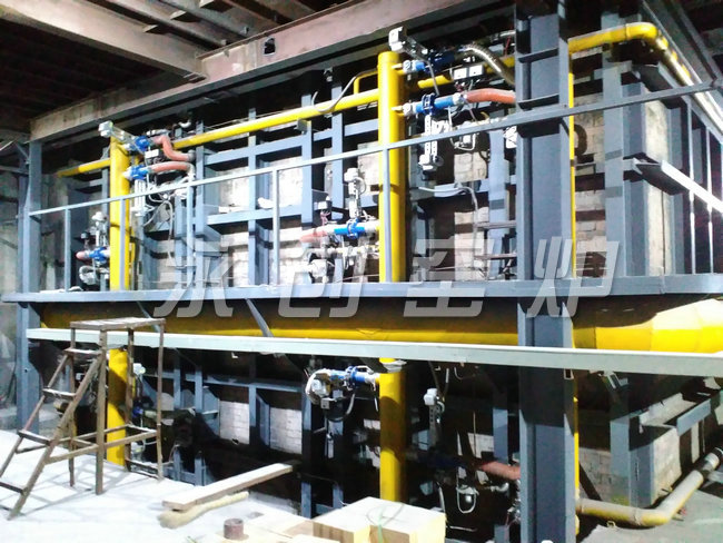 160m3高溫梭式窯(陶瓷輥棒)